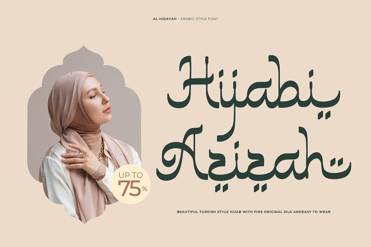 Al Hidayah | Arabic Style, a Script Font by Denustudios (Photo 7 of 14)
