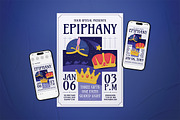 Epiphany Event Flyer Set, a Flyer Template by The Good Store (Thumbnail 1 of 2)