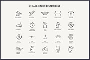 Hand-Drawn Covid-19 Prevention Icons, an Icon by Space Between (Thumbnail 6 of 6)