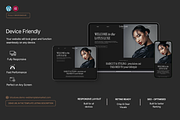 Dark Luxury Salon & Spa Template, a WordPress Template by Web Template Market (Thumbnail 3 of 9)