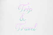 Trip &travel watercolor clip art set, an Illustration by AnastasiyaOleynik (Thumbnail 6 of 6)