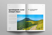 Nature Magazine Template, a Magazine Template by E-Type (Thumbnail 6 of 7)