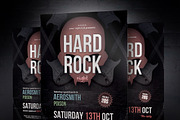 Hard Rock Night Flyer, a Flyer Template by Rafael Oliveira (Thumbnail 1 of 3)