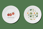 Fresh vegetables vector set, a Decorative Illustration by GingerbirbArt (Thumbnail 6 of 6)