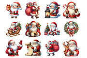 Christmas Santa, an Illustration by Design Market (Thumbnail 4 of 4)