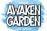 Awaken Garden, a Script Font by InermediaSTUDIO (Thumbnail 1 of 7)