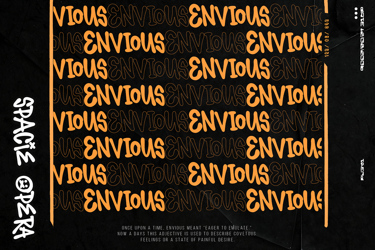 Spacie Opera | Graffiti Typeface, a Handwritten Font by Denustudios (Photo 3 of 15)