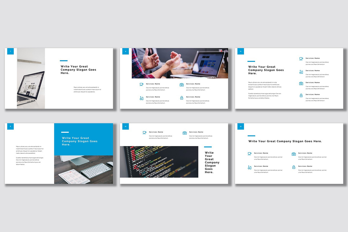 Banara - Powerpoint Template, a Presentation Template by Tumbuh Kerja (Photo 3 of 6)
