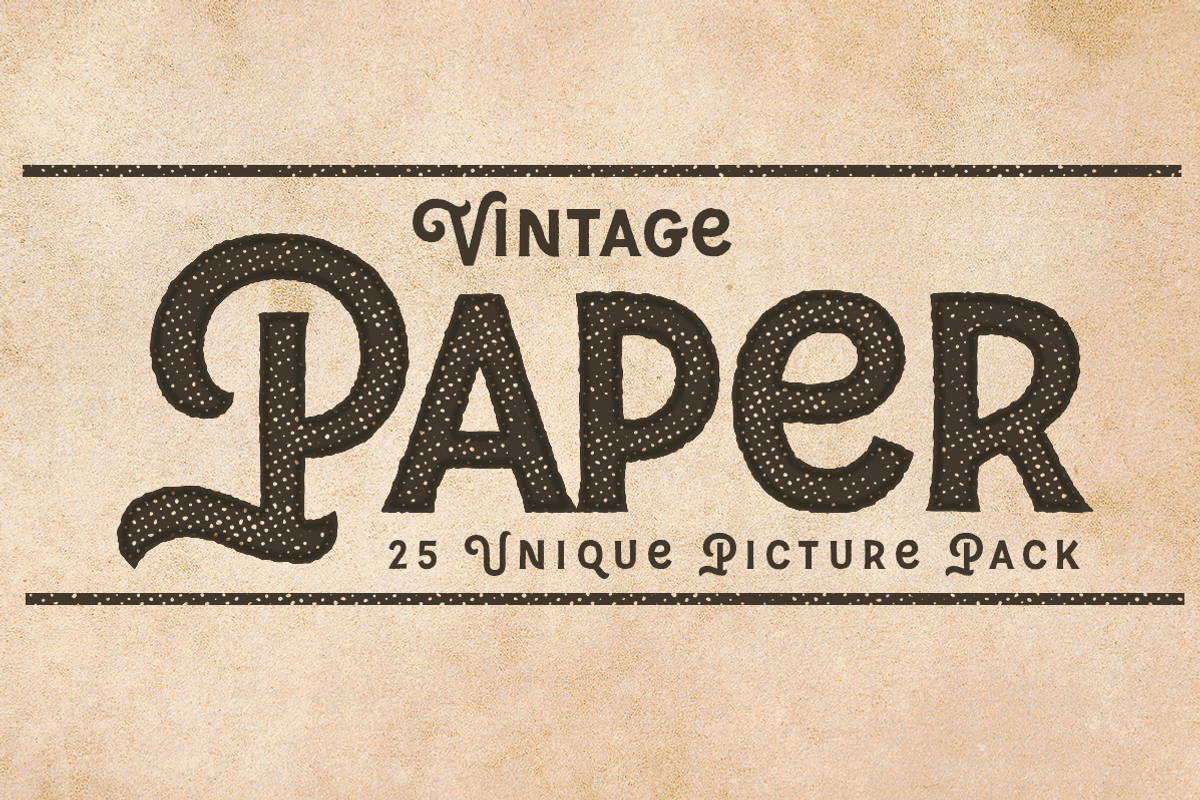 Vintage Paper Photo Pack, a Texture Graphic by Ultrashock (Photo 1 of 5)