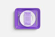 Menu With Tray Mockup, a Product Mockup by Indah (Thumbnail 2 of 6)