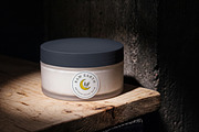 Frosted Glass Cosmetic Jar Mockup, a Packaging Mockup by Designer Dude (Thumbnail 1 of 2)