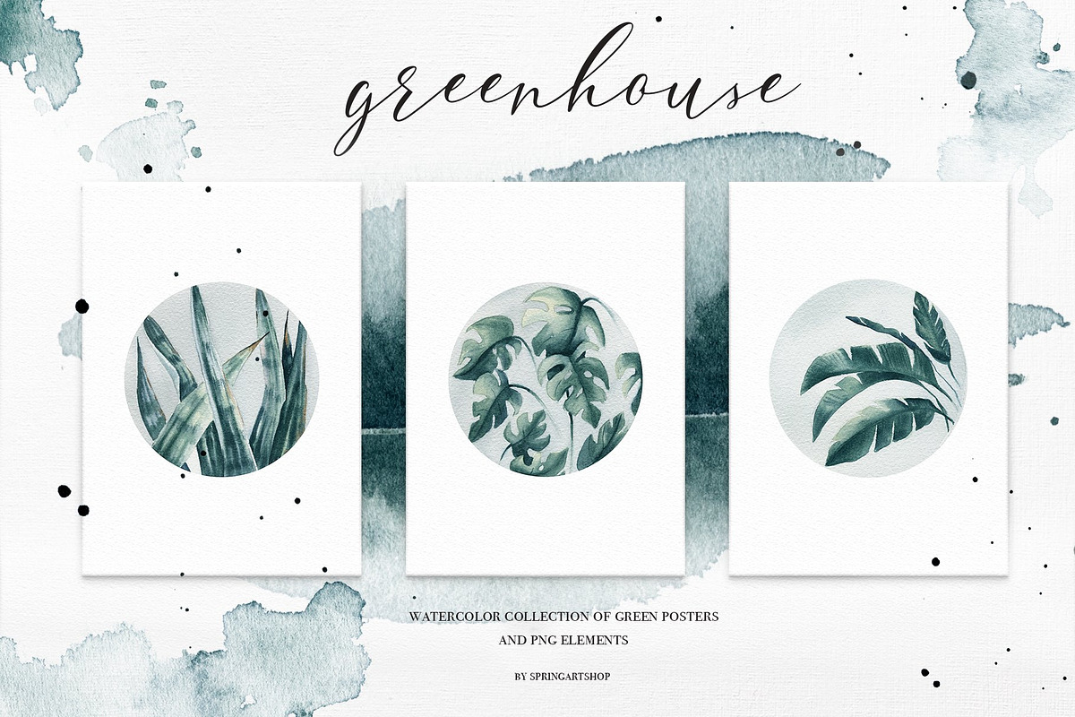 WHOLE SHOP. Watercolor bundle vol 1, an Animal Illustration by anastasiia.art (Photo 27 of 47)
