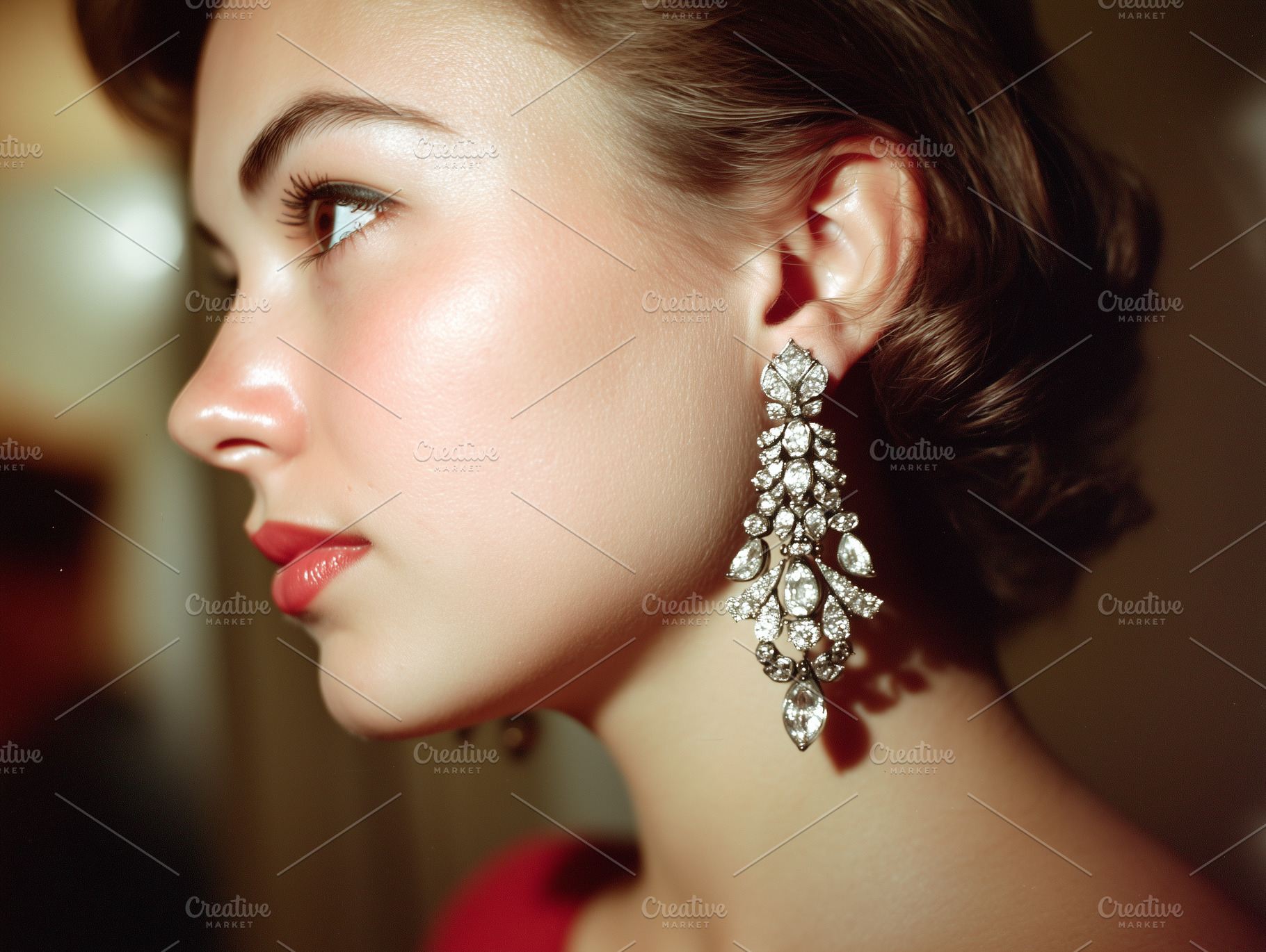 Beautiful Vintage 1950s Earrings, a Beauty & Fashion Photo by k.tay