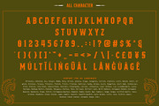 Baraksawa - Bold Condensed Vintage, a Font by Mantra Naga (Thumbnail 7 of 10)