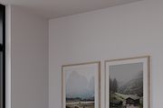 Double vertical frame mockup - 50x70, a Household Mockup by Hunny Badger (Thumbnail 6 of 6)