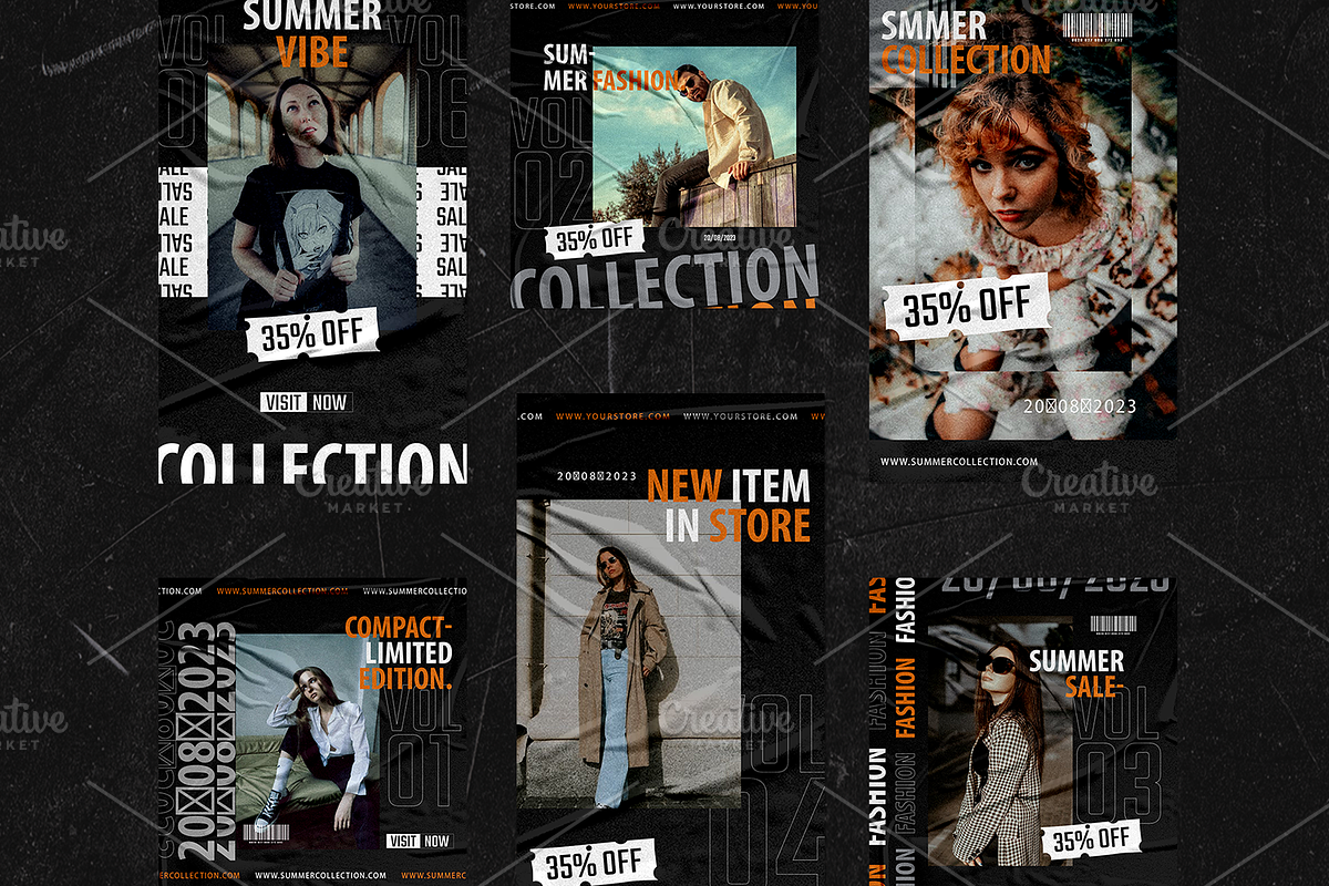 Hype Instagram Template - Nolixz, a Social Media Template by Gibcreat (Photo 2 of 4)