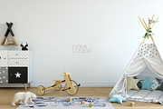 KIDS WALL & FRAMES Mockup Bundle - 4, a Product Mockup by Yuri-U (Thumbnail 16 of 38)