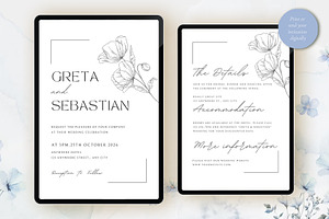 Canva **Elegant Wedding** Invitation