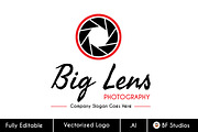 Photographer Mockup Logo 1, a Branding & Logo Template by BF Studios (Thumbnail 1 of 3)