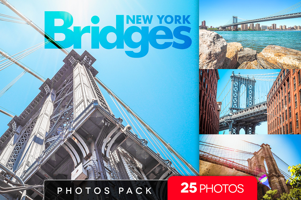 New York Bridges /25 pics, a Background Graphic by tydla (Photo 1 of 9)