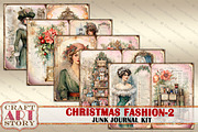 Christmas Fashion-2, a Person Illustration by CraftArtStory (Thumbnail 5 of 7)