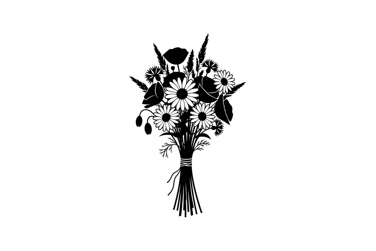 Floral Bouquet SVG Bundle, an Illustration by Designs_River (Photo 11 of 31)