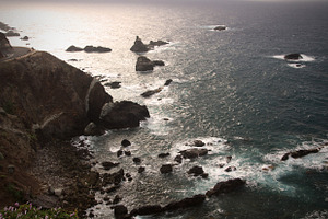 Rocks in the sea containing nature, background, and sea