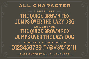 Lanford - Display Typeface