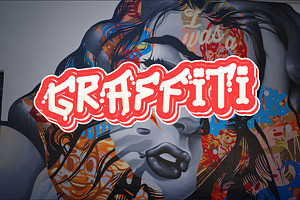 Xanovre - Unique Graffiti Font