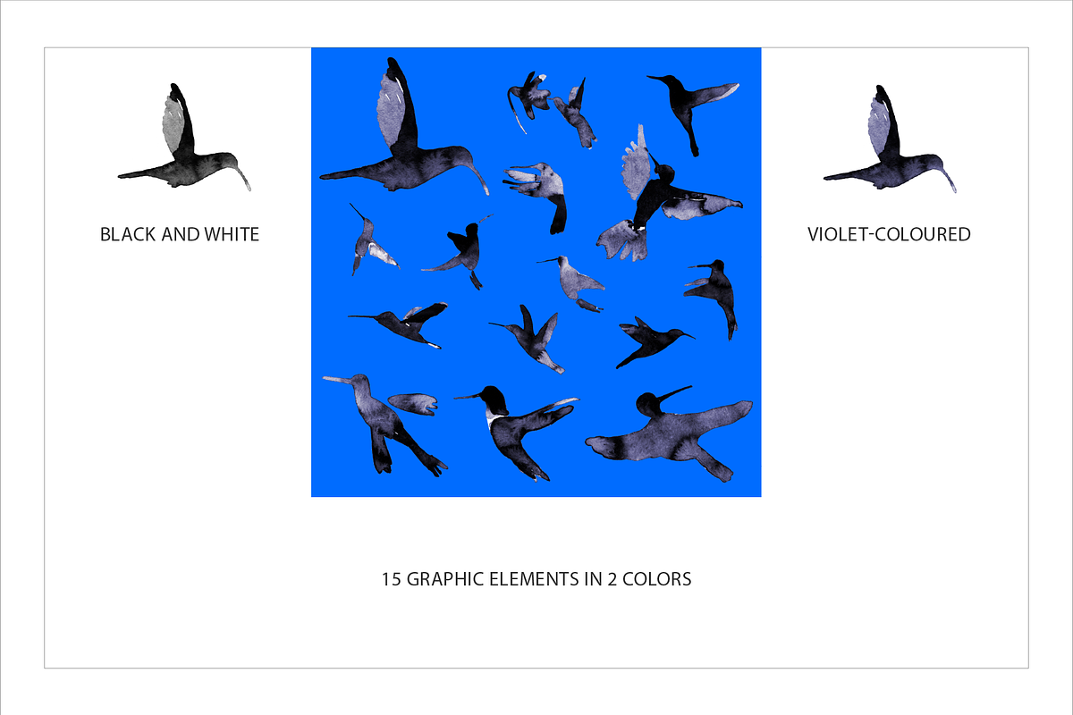 INK DREAMS: FLYING BIRDS, a Food Illustration by HANNA V (Photo 3 of 12)