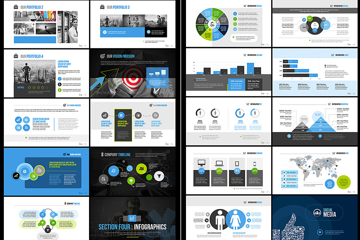 Business Keynote Template preview 6