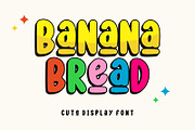 Banana Bread, a Font by Limited.studio (Thumbnail 1 of 7)
