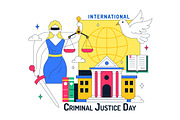 10 International Criminal Justice, a Person Illustration by denayunebgt (Thumbnail 4 of 4)