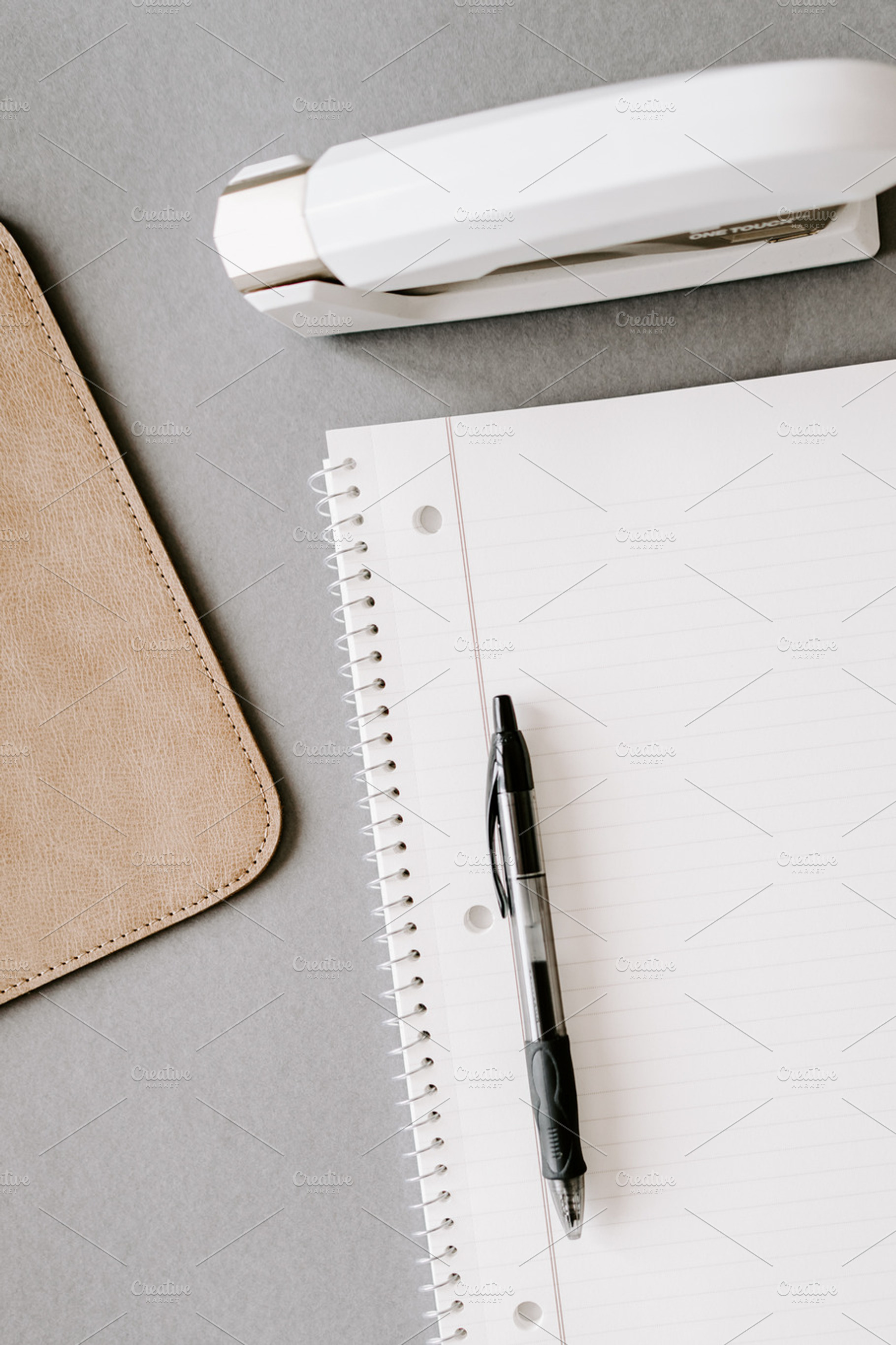 Cozy office stock photo featuring modern desk, modern desktop photo, and, a Business Photo by JanaBishopCollection
