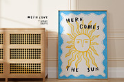 SUN & FLOWERS. Patterns & Art print, a Decorative Illustration by annartdreams (Thumbnail 9 of 9)