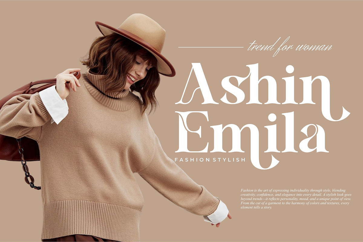 Eshira || Modern Classy Serif Font, a Serif Font by Idea Studio (Photo 2 of 10)