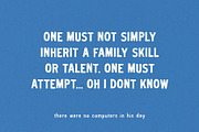 David | Hand Drawn Display Font, a Handwritten Font by Supersimbo © (Thumbnail 3 of 7)