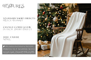 Christmas Fleece Blanket Mockups, a Product Mockup by mock-ups (Thumbnail 3 of 11)