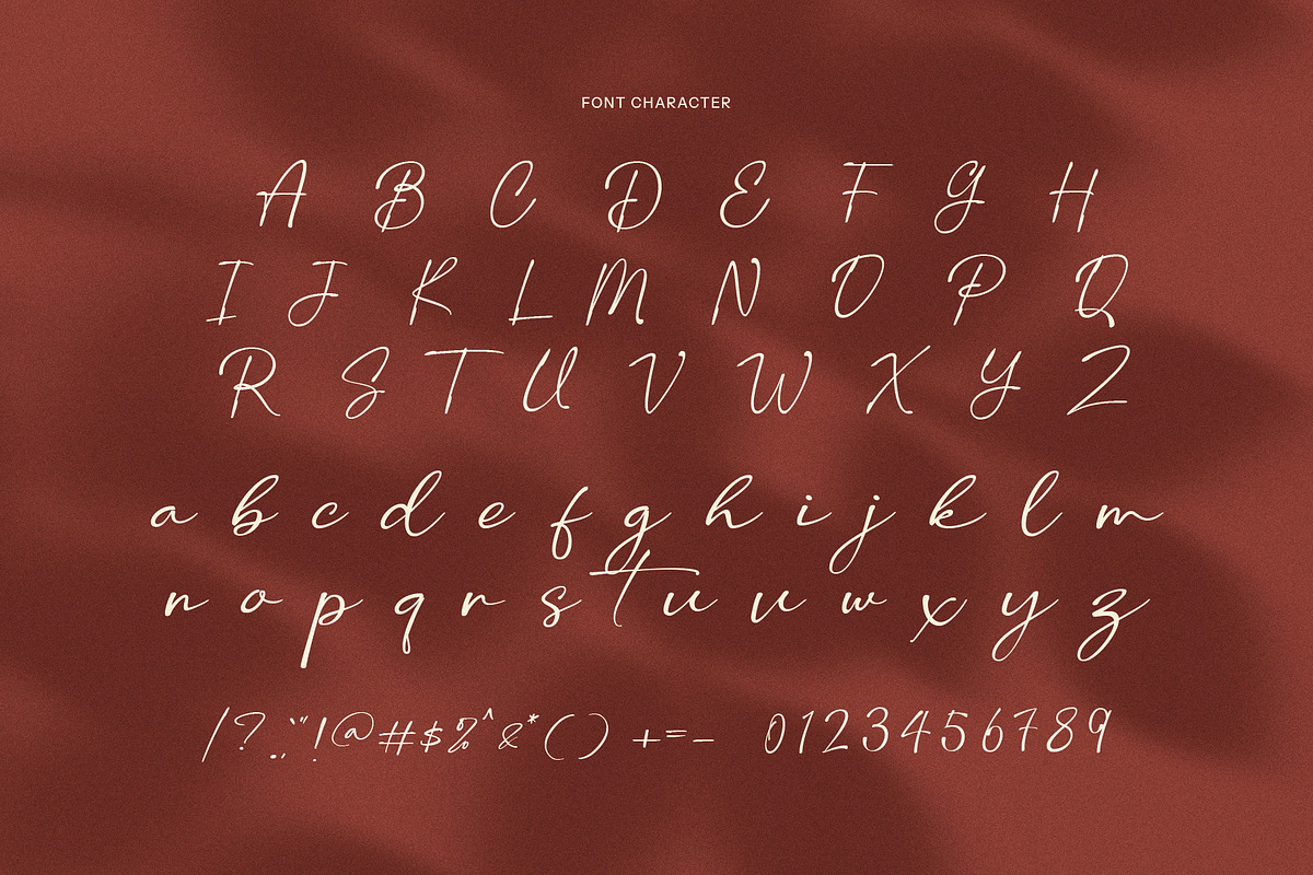 Aolona Christel Signature Font, a Script Font by Graphicxell (Photo 8 of 8)