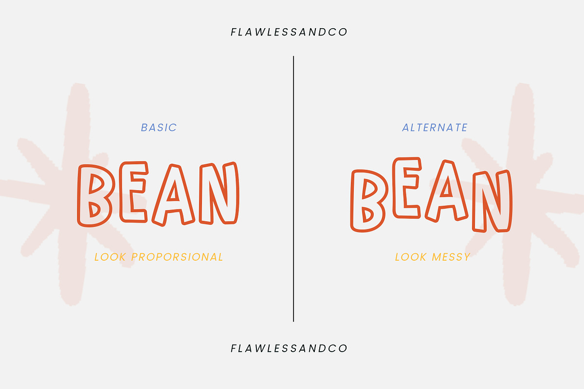 Hustled Emerald - Messy Outline Font, a Sans Serif Font by Flawless And Co (Photo 6 of 10)