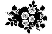Wedding Flower Bouquet Silhouette, an Object Graphic by Creativeshirt (Thumbnail 5 of 20)
