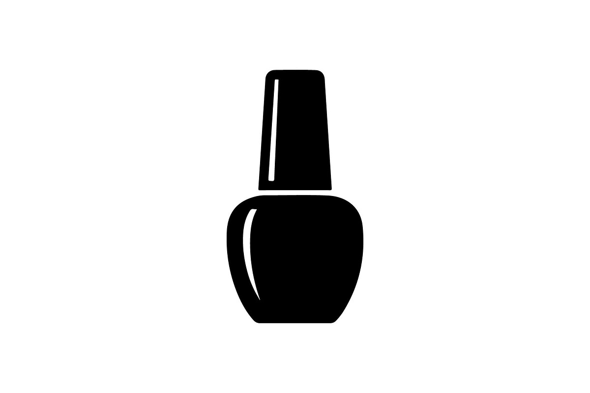 Nail Polish Bottle Silhouettes, an Object Graphic by yasushie (Photo 4 of 7)