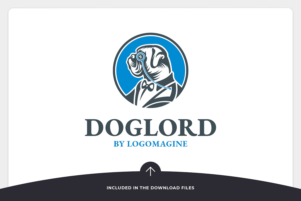 Dog Lord Logo Template, a Branding & Logo Template by LOGOMAGINE (Photo 7 of 16)