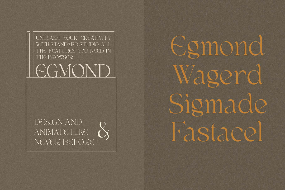 Egmond - Old Display Serif, a Serif Font by Craft Supply Co. (Photo 5 of 10)