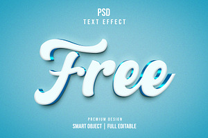 Free 3d Text Effect