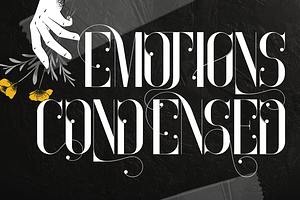 Emotions Condensed Font