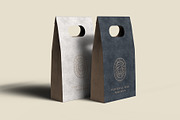Kraft Paper Vertical Bag Mockup, a Packaging Mockup by Illusiongraphic (Thumbnail 3 of 22)