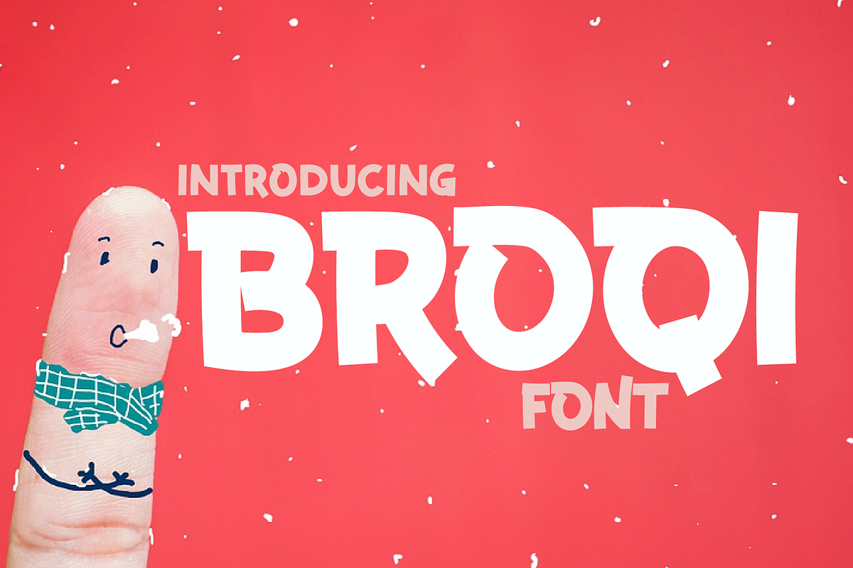 Broqi, a Sans Serif Font by twinstd (Photo 1 of 11)