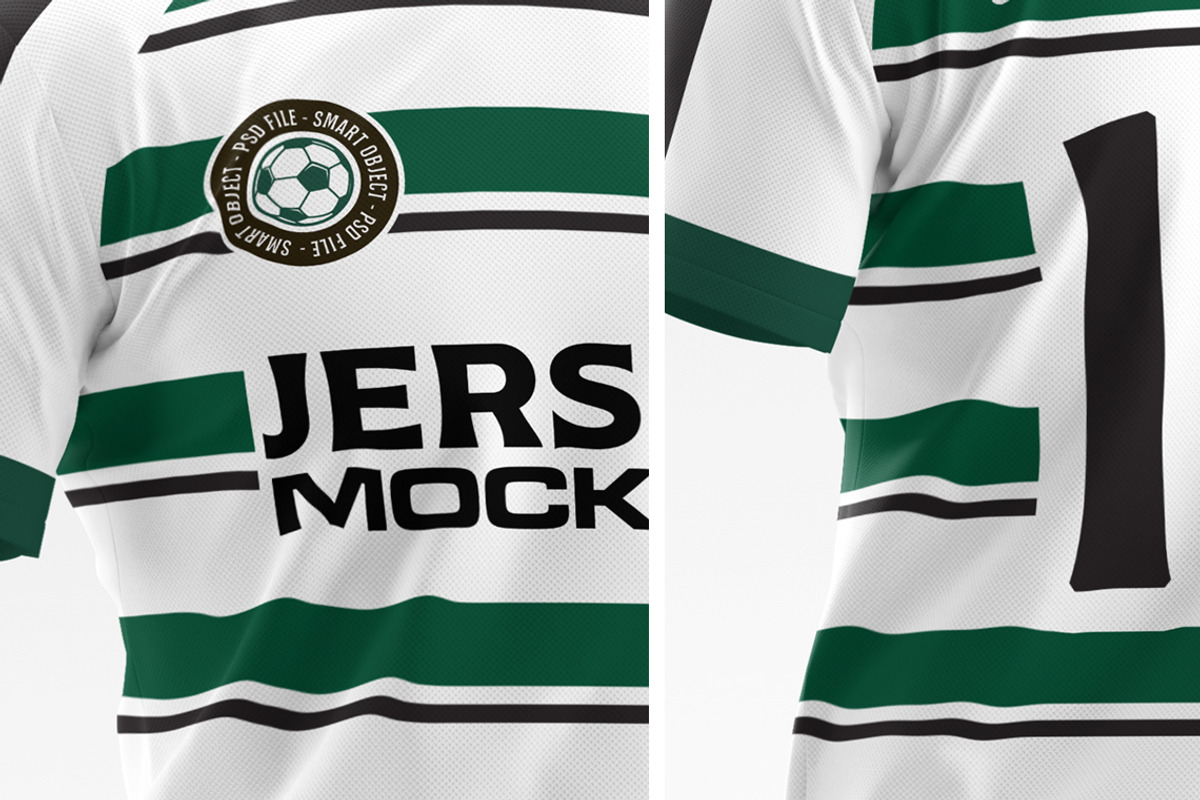 Soccer Uniform | Jersey  Mockup, a Shirt Mockup by Jiwstudio (Photo 3 of 6)