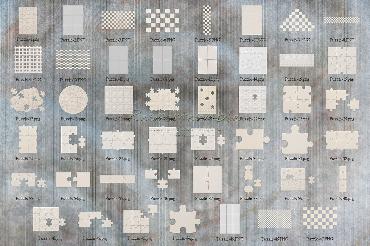 RE:ASSEMBLE — Puzzle Collection, an Object Graphic by nadispasibenko (Photo 9 of 10)